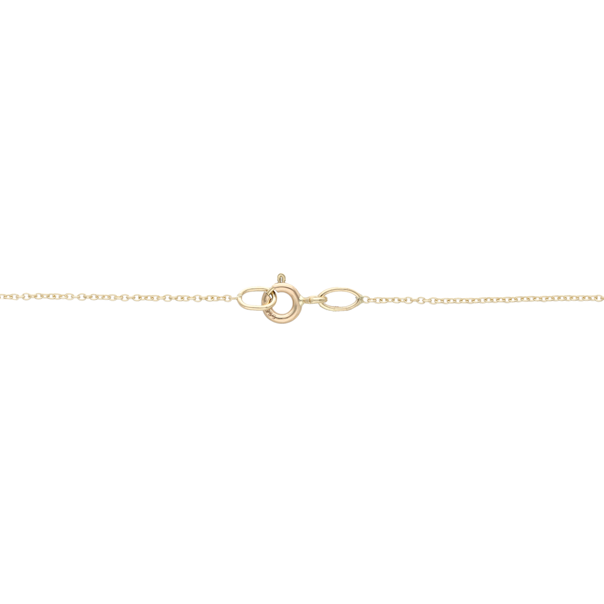 Pulsera círculos diamantados 14K
