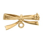 Moño oro amarillo 14K