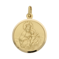 Medalla Vírgen del Carmen 14K
