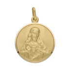 Medalla Vírgen del Carmen 14K