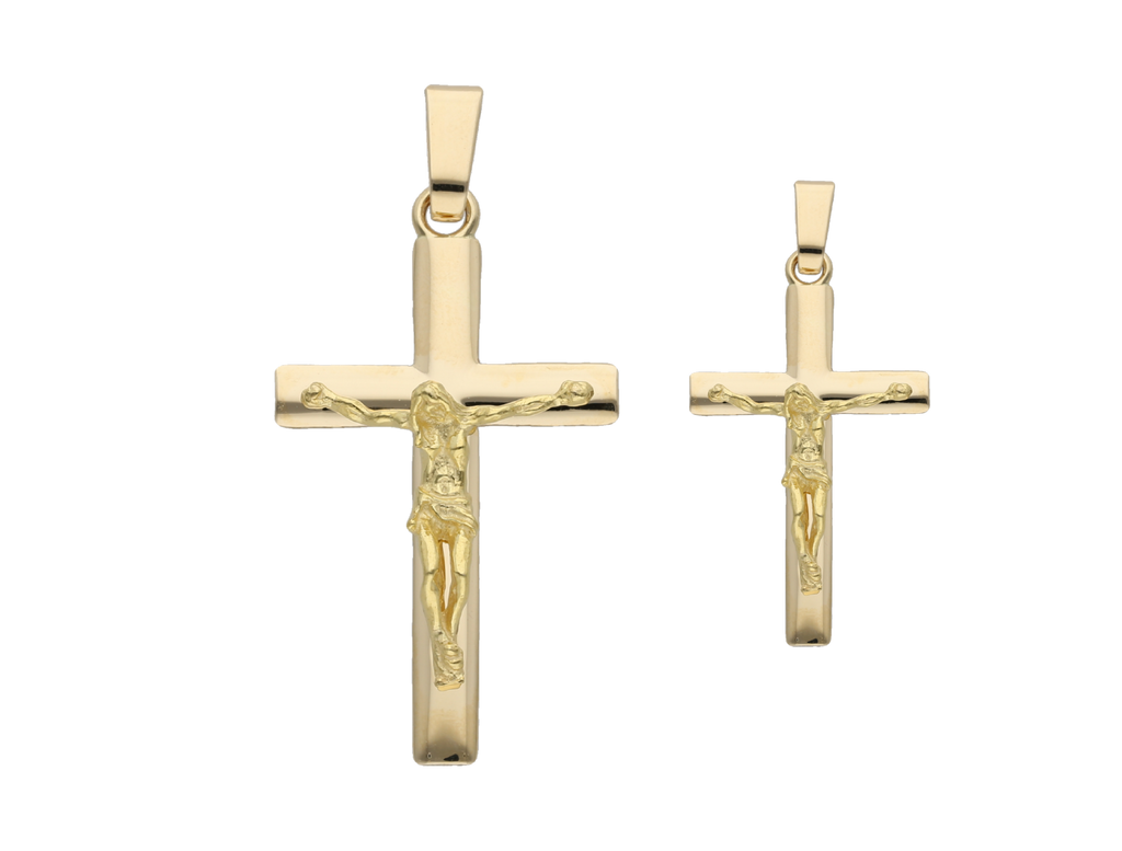Cruz Cristo 14K