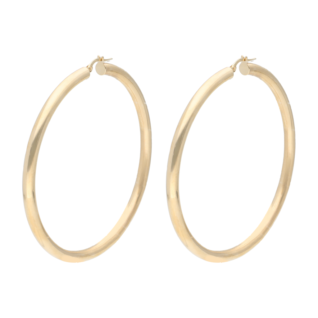 Arracadas grandes 14K