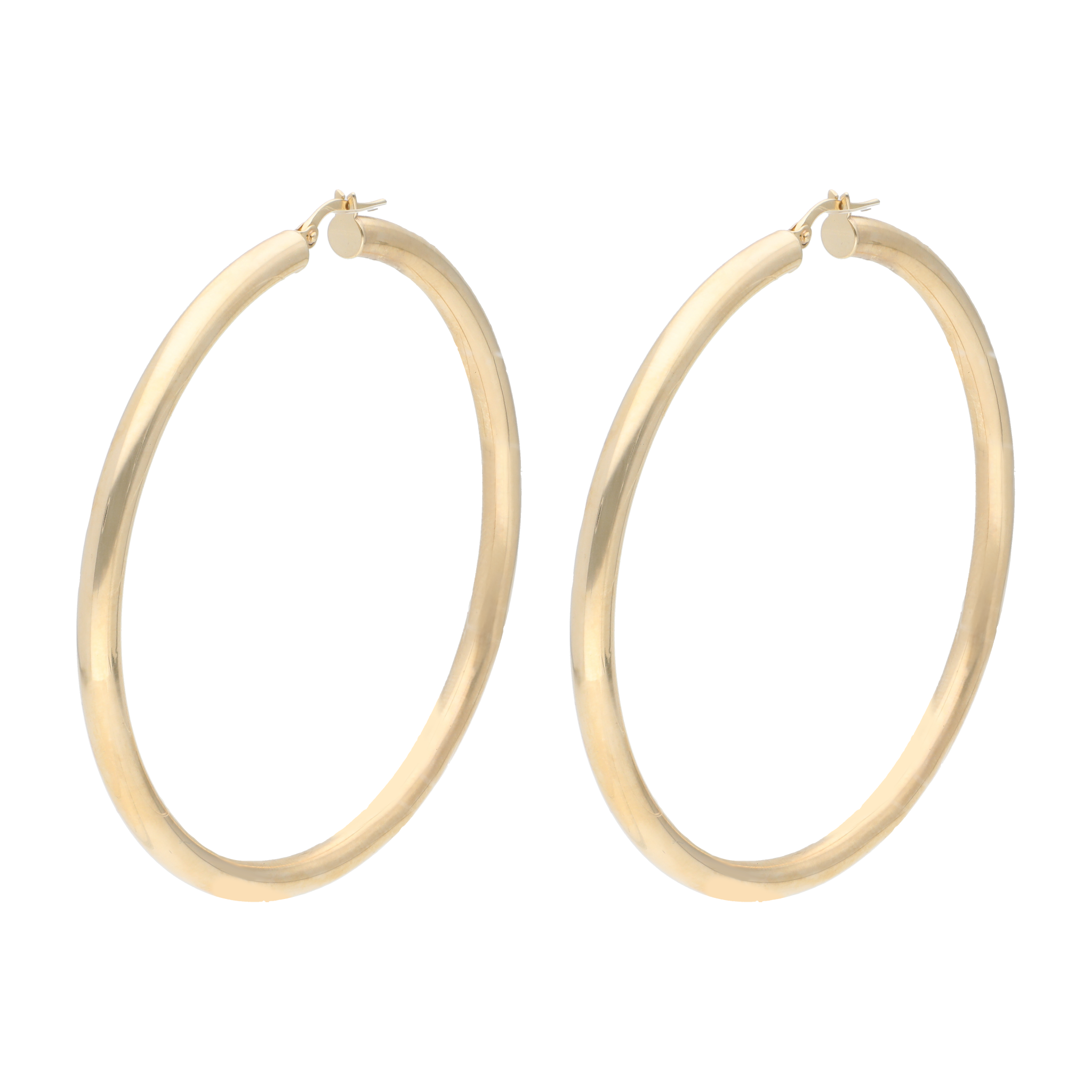 Arracadas grandes 14K