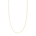 Cadena 1mm ajustable 14K