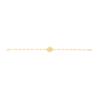 Pulsera escapulario Virgen del Carmen 14K