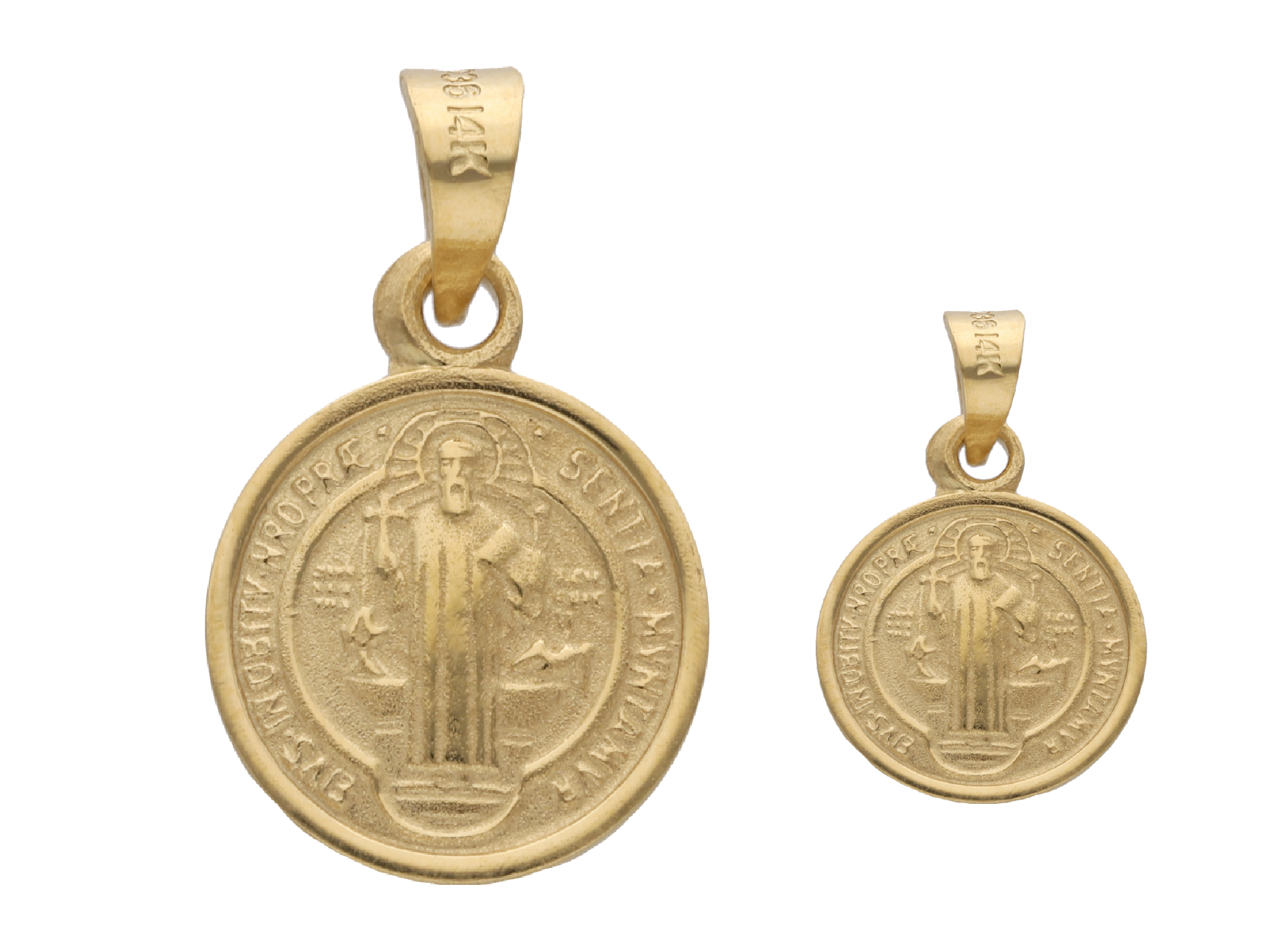 Medalla San Benito 14K