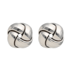 Broquel nudo plata