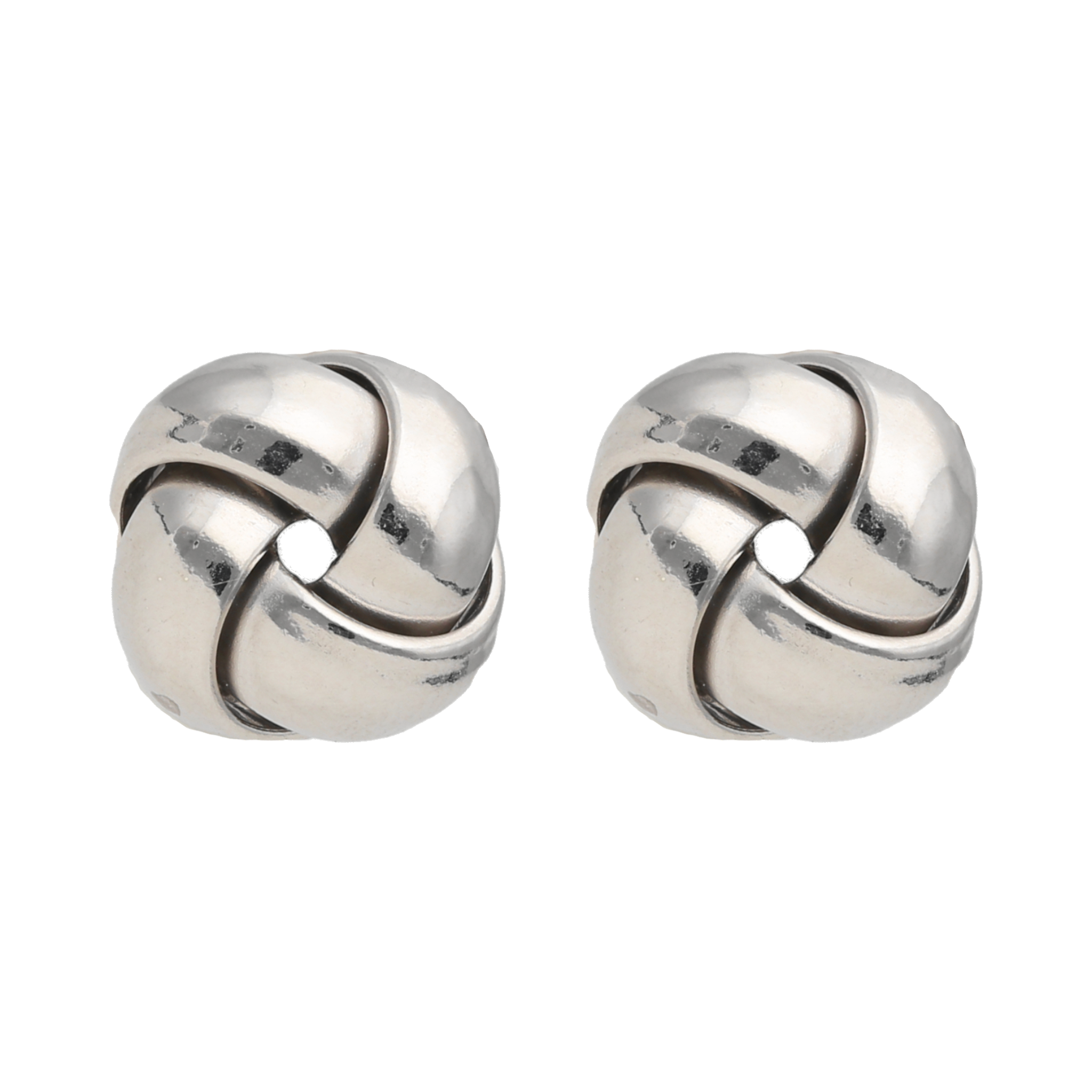 Broquel nudo plata