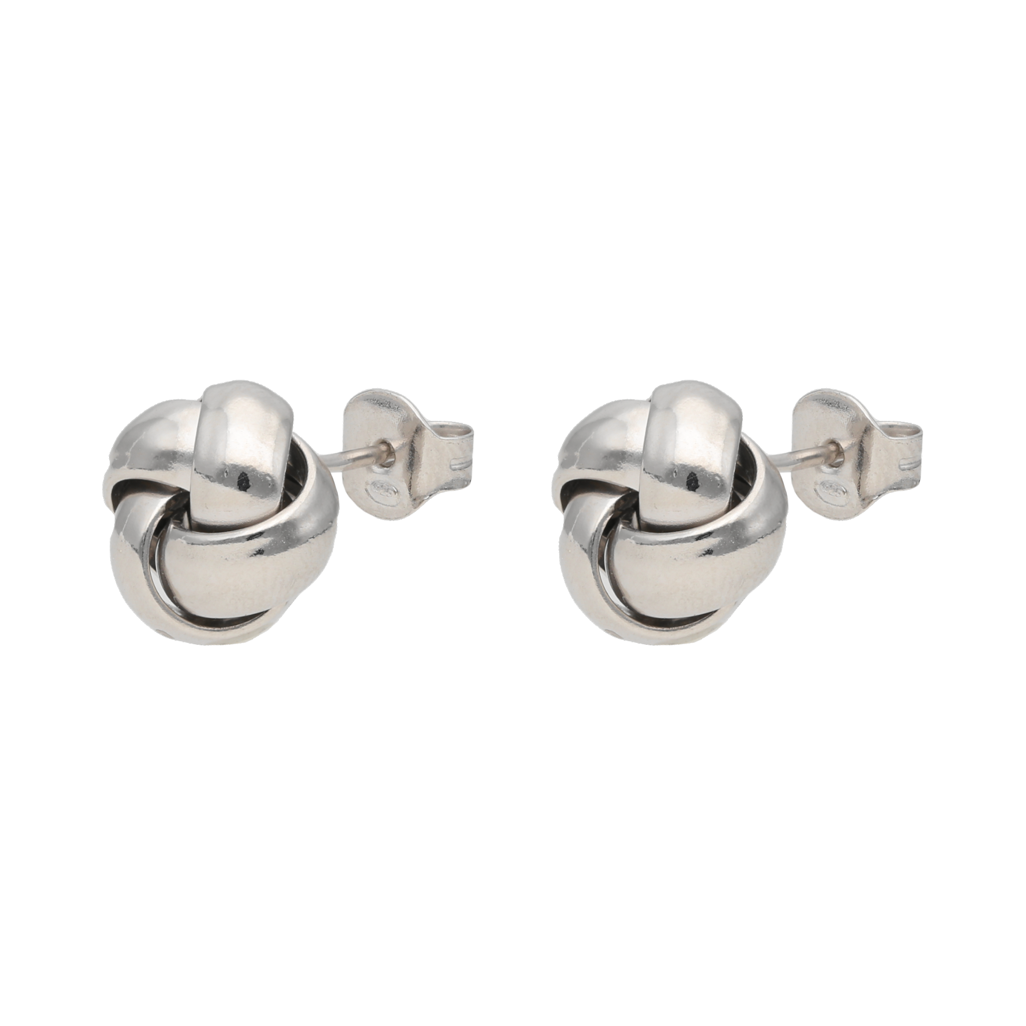 Broquel nudo plata