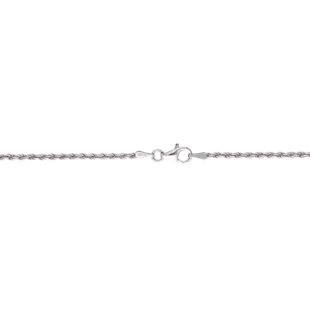 Collar dije 2 niñas plata