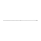 Pulsera torsal 2mm plata