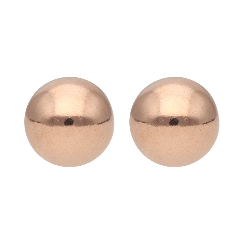 Broquel bola plata rosa