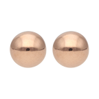 Broquel bola plata rosa