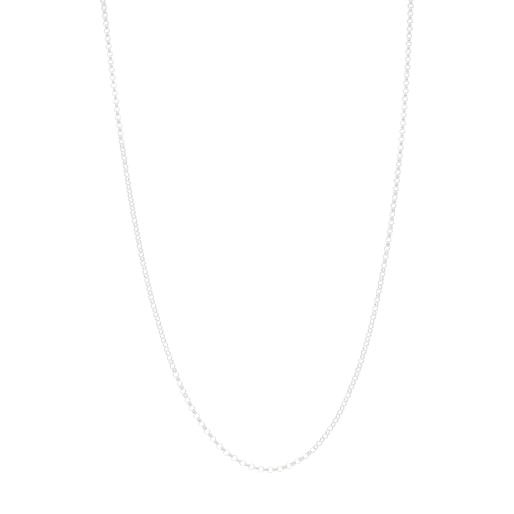 Cadena plata rolo