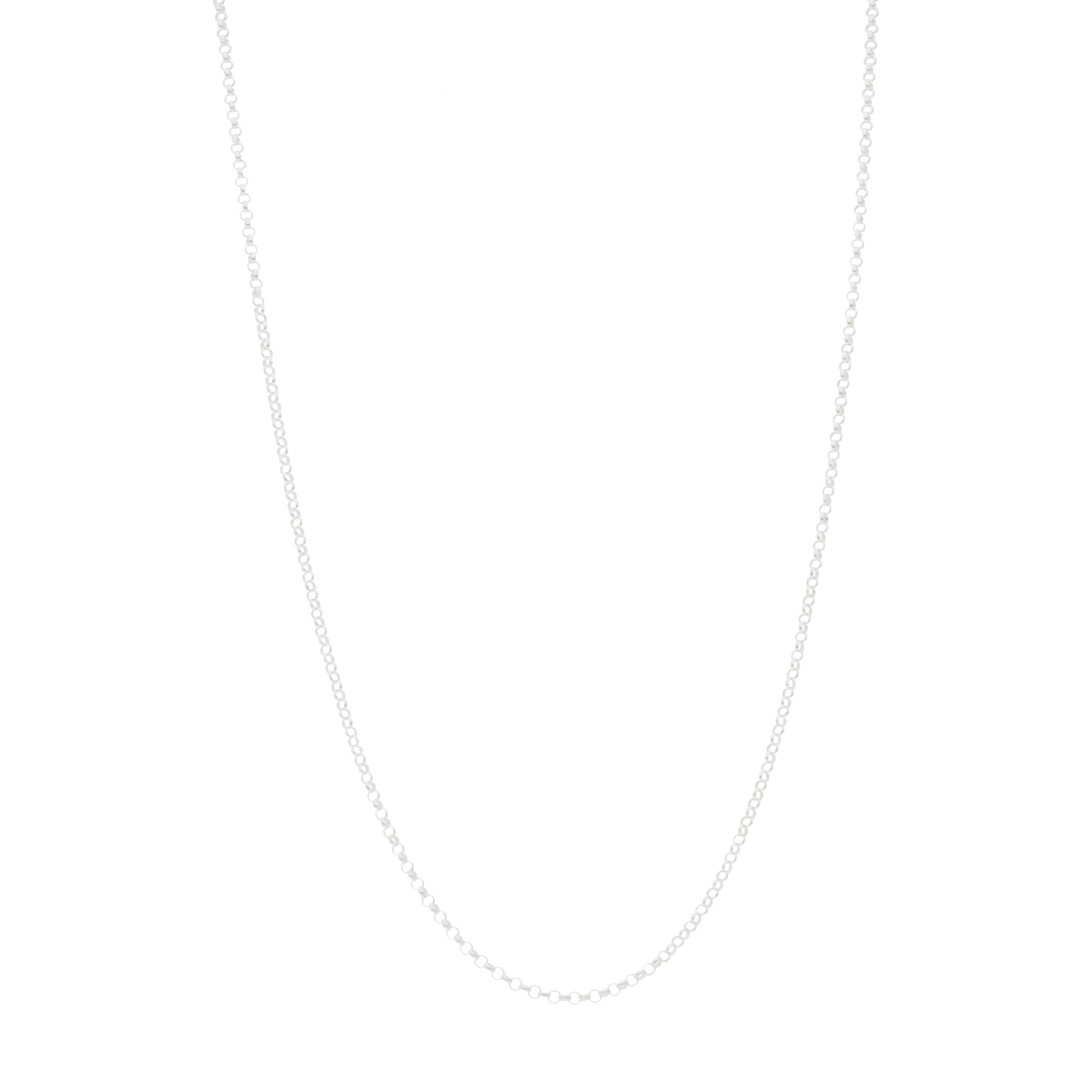 Cadena plata rolo