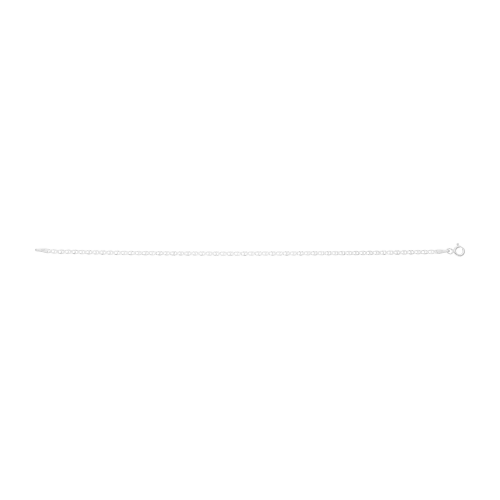 Pulsera eslabón marinero plata