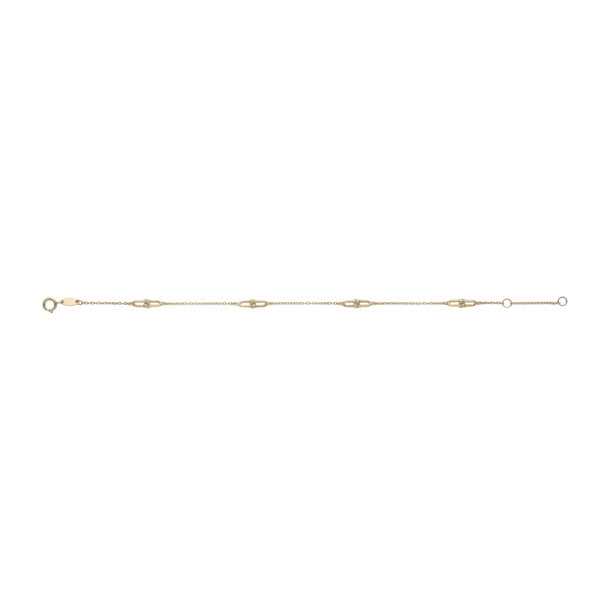 Pulsera eslabones 10K