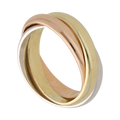 Anillo 3 argollas 10K