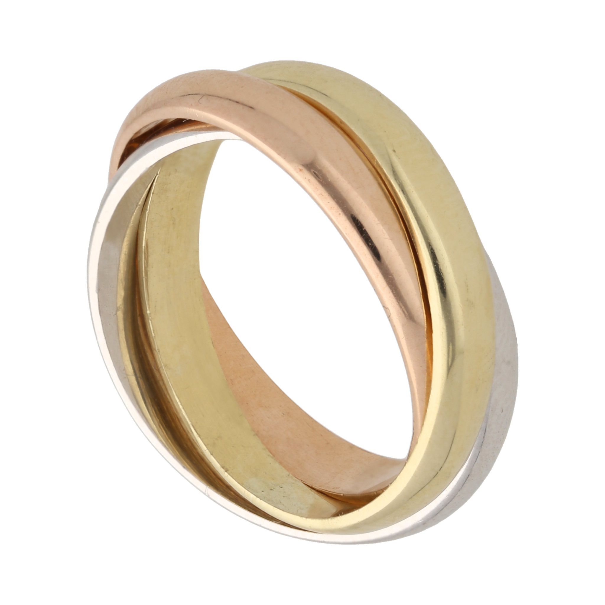 Anillo 3 argollas 10K