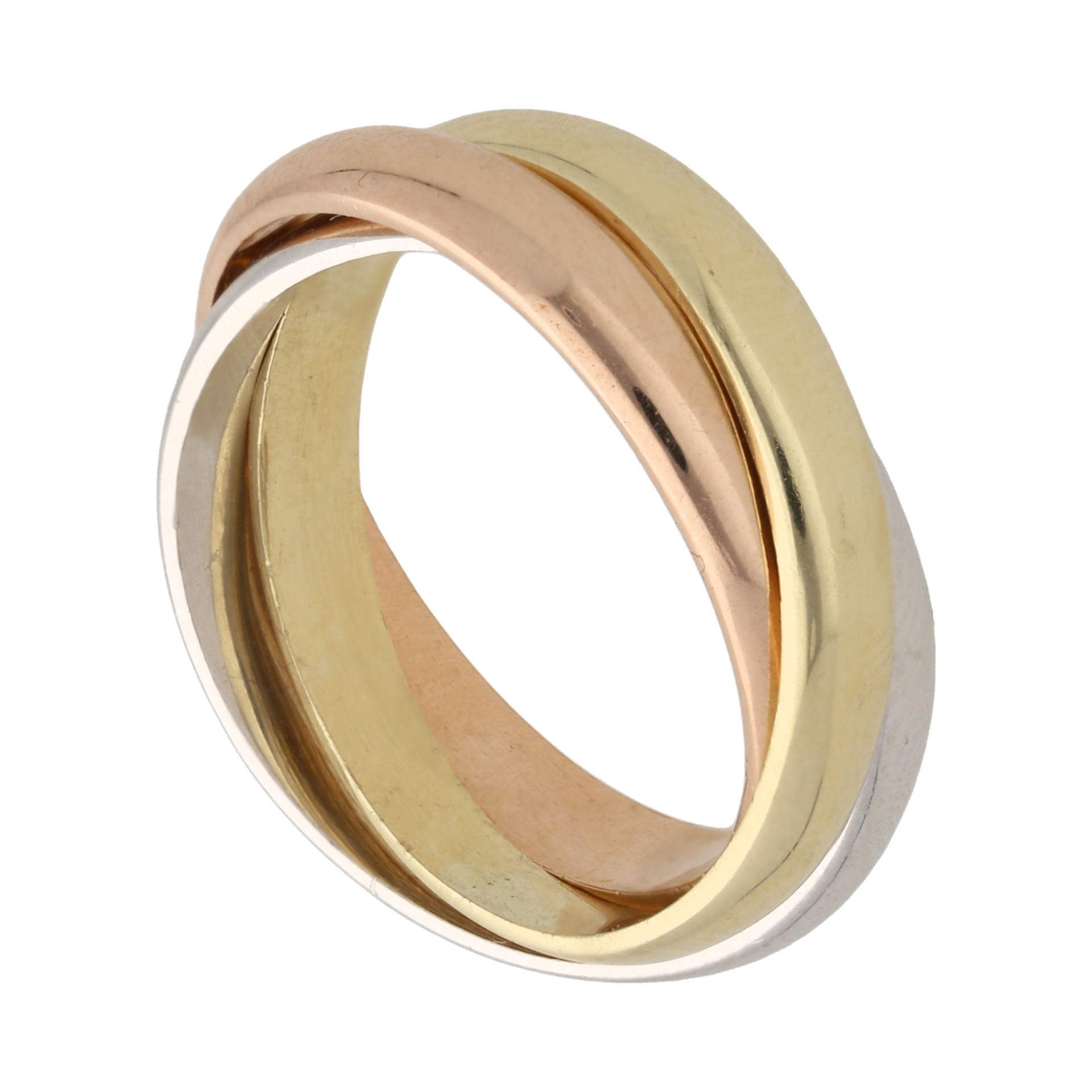 Anillo 3 argollas 10K