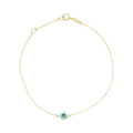 Pulsera ojo turco 10K