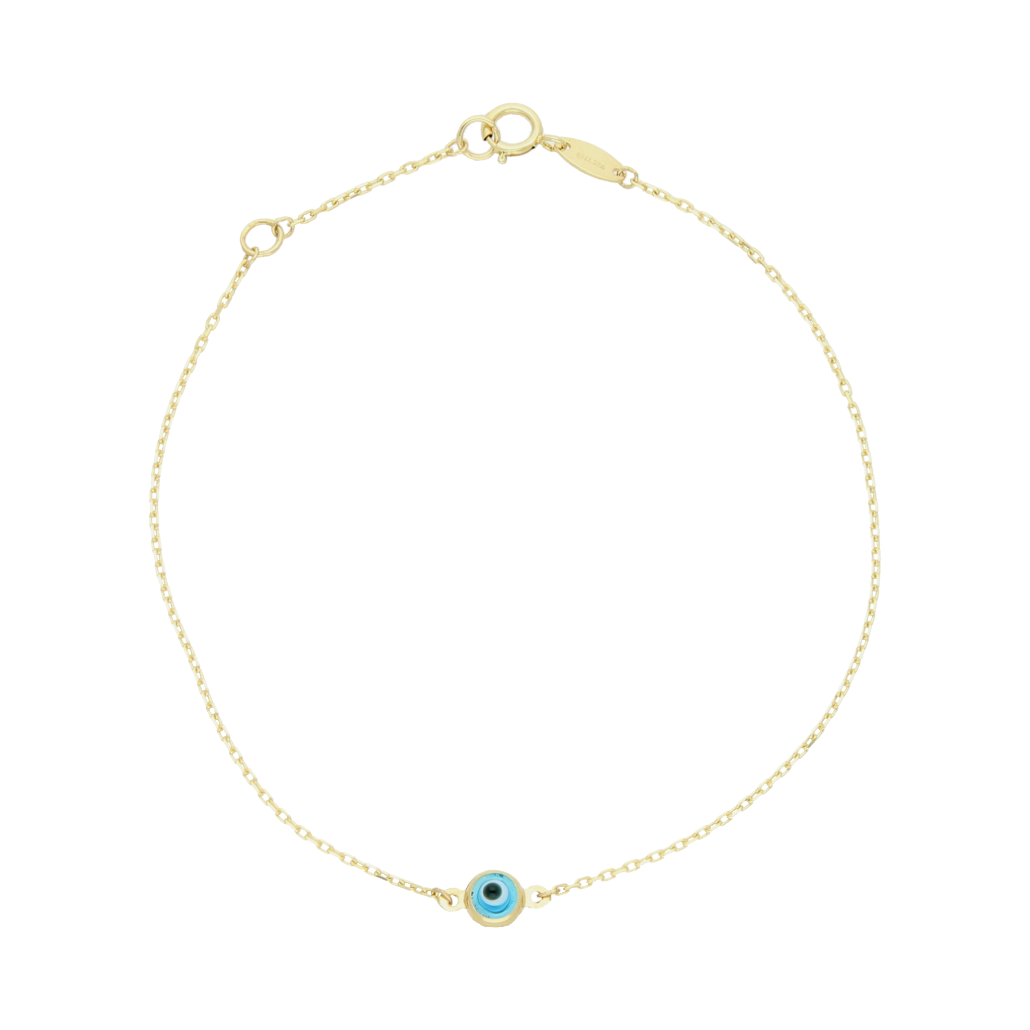 Pulsera ojo turco 10K