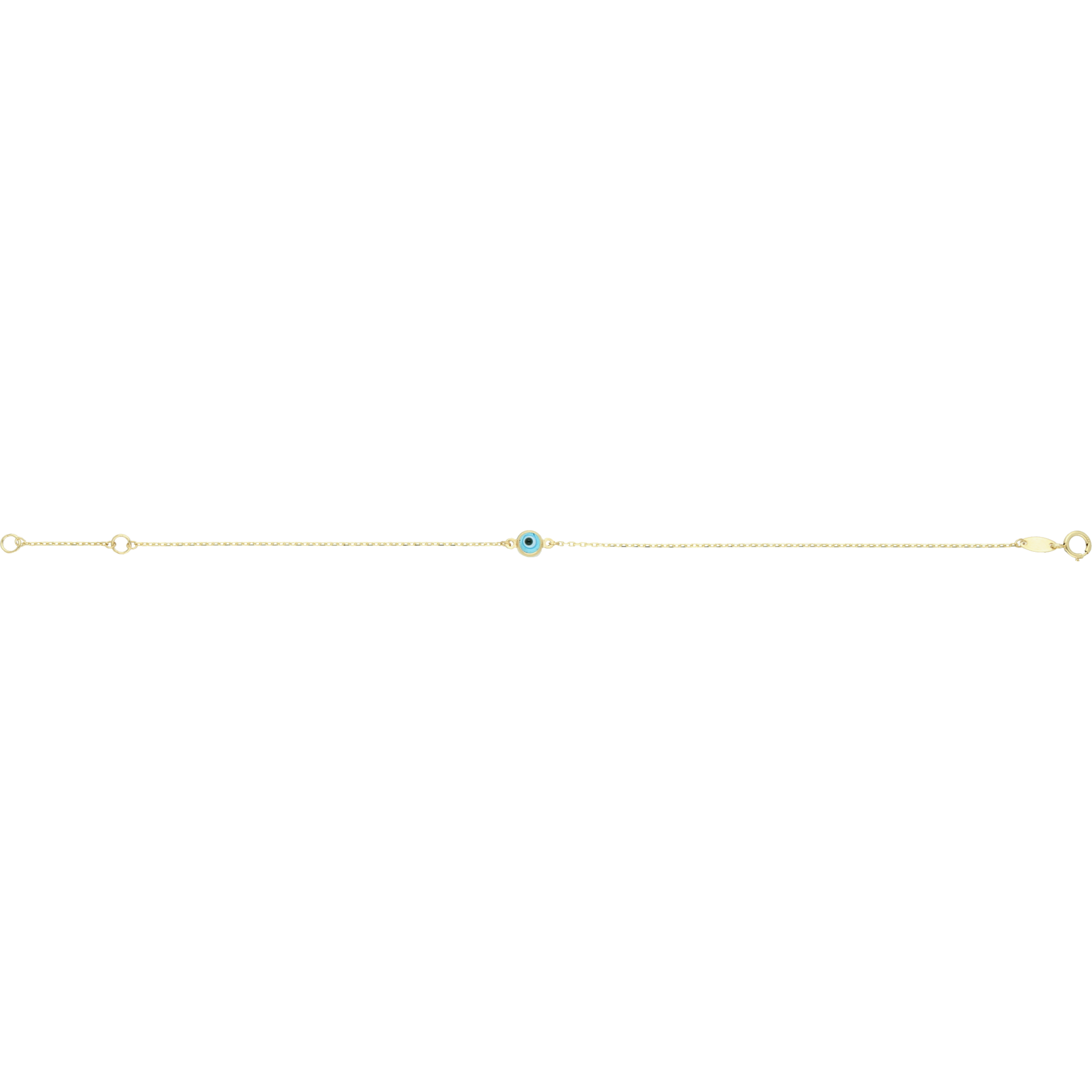 Pulsera ojo turco 10K