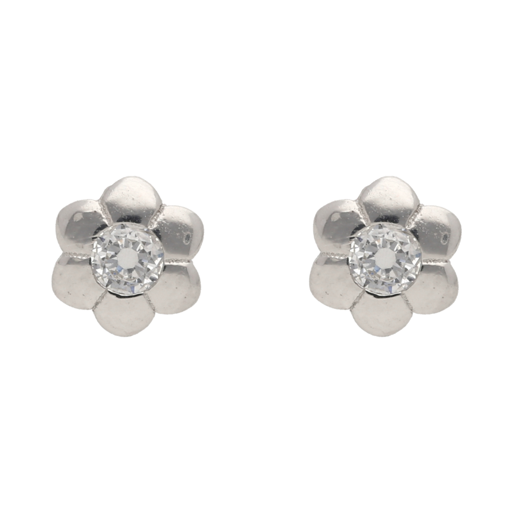 Broquel flor circonia 10K