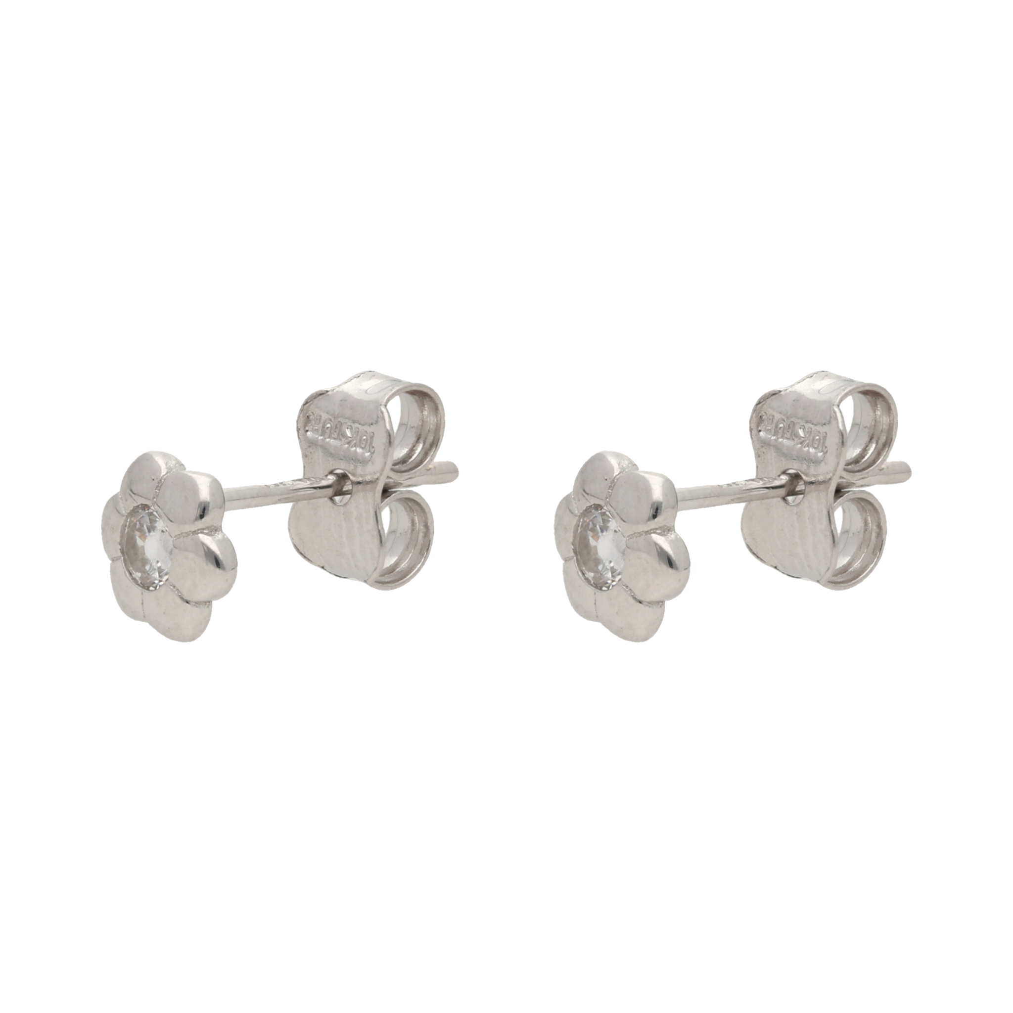 Broquel flor circonia 10K