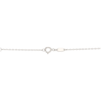 Collar dije circonias blancas 10K