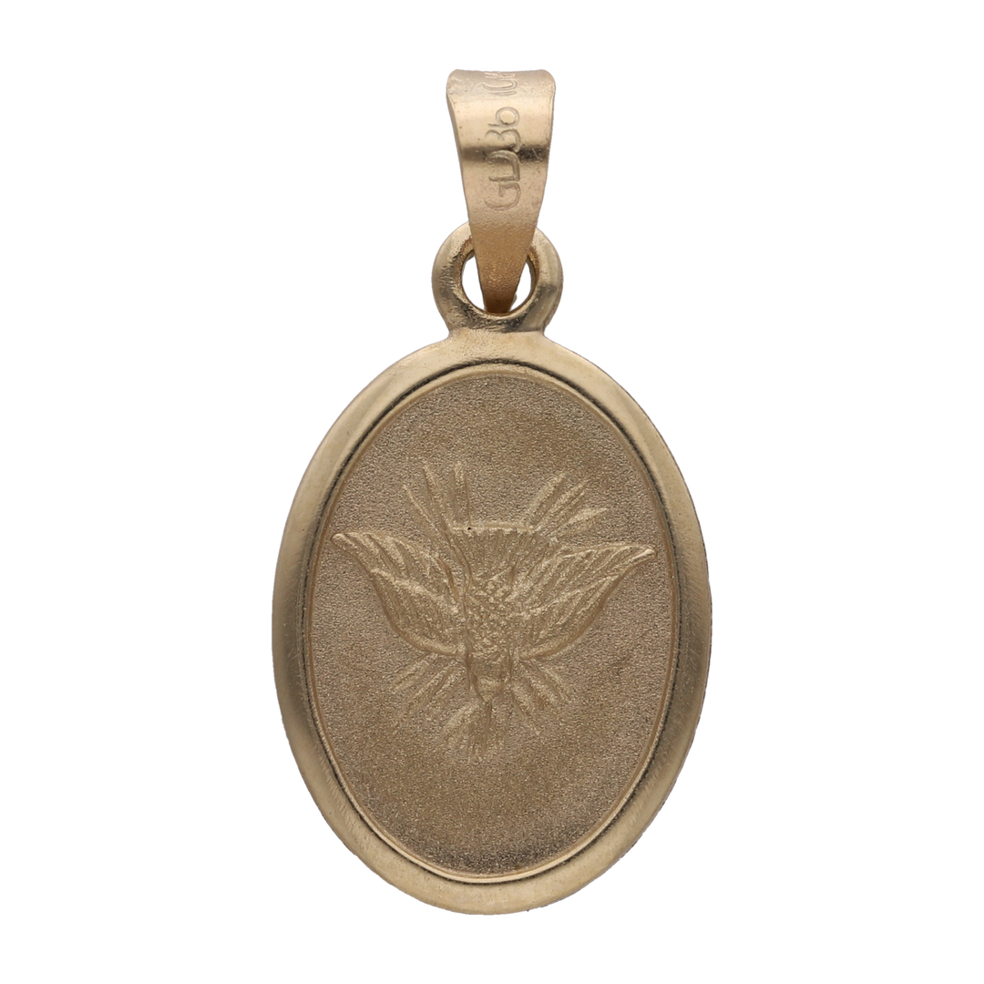 Medalla oval Espíritu Santo 10K