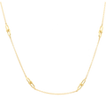Collar 4 eslabones 14K