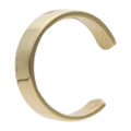 Earcuff 3mm liso oro amarillo 10K