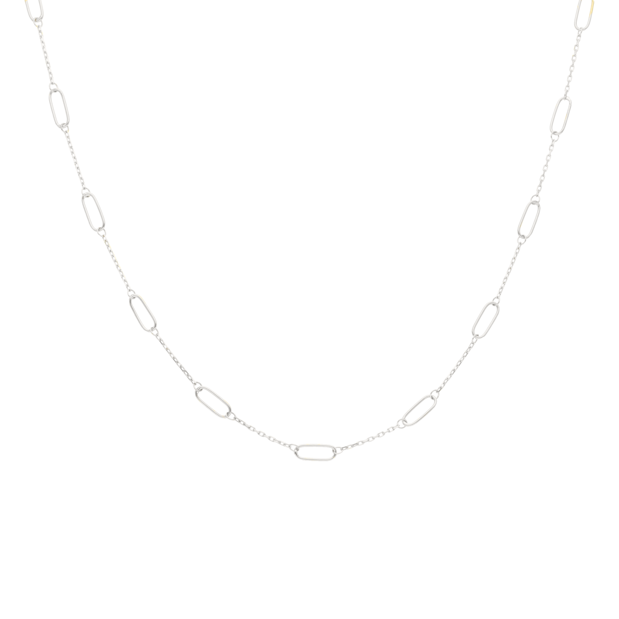 Collar cadena y eslabones 10K