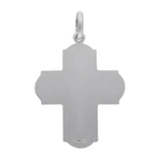Cruz escapulario plata