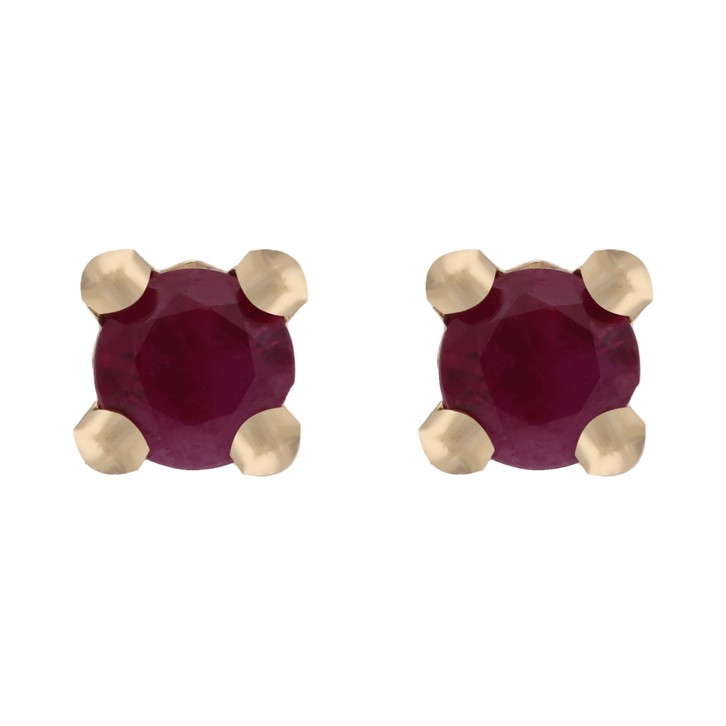 Broquel rubí 14K