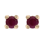 Broquel rubí 14K