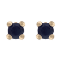 Broquel zafiro 14K