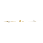 Collar perlas 5mm Guadalupe madre perla 14K