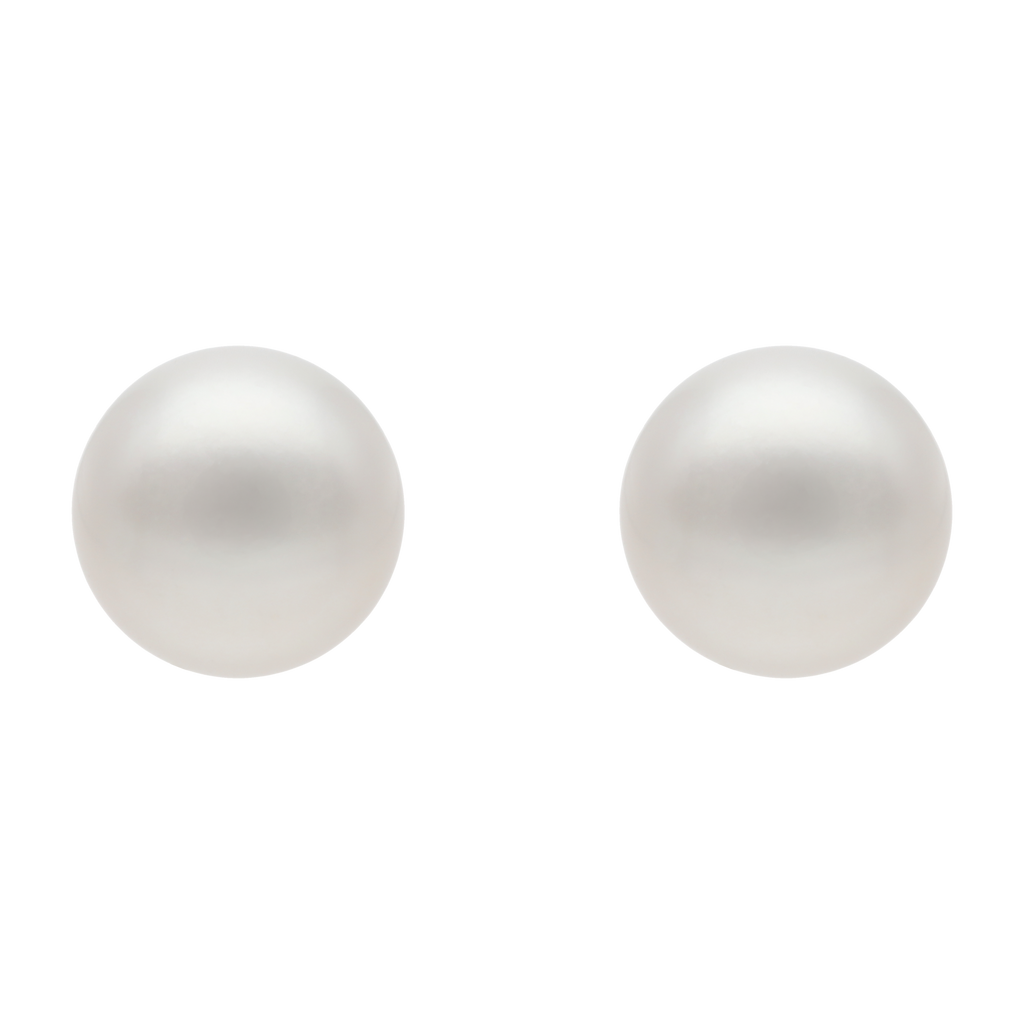 Broquel perla grande 16mm 14K