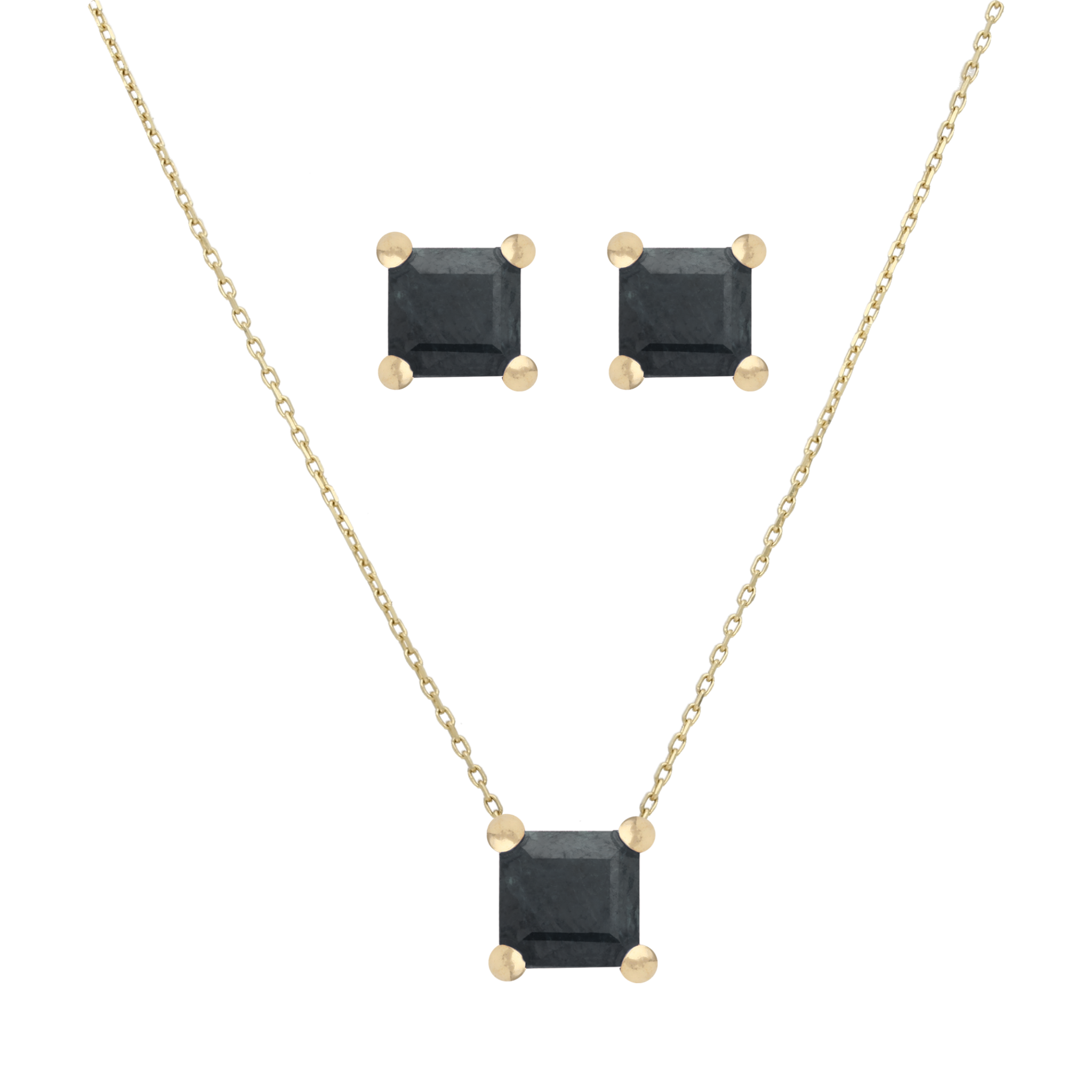 Set broquel y dije esmeralda/zafiro/rubí