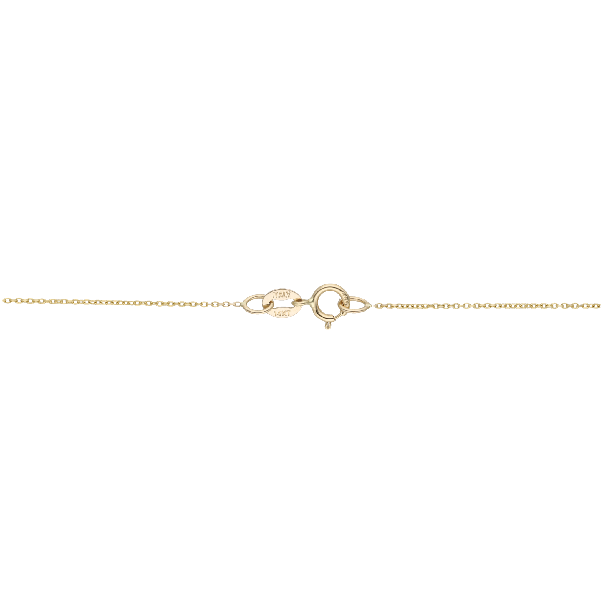 Collar dije 1 brillante 14K