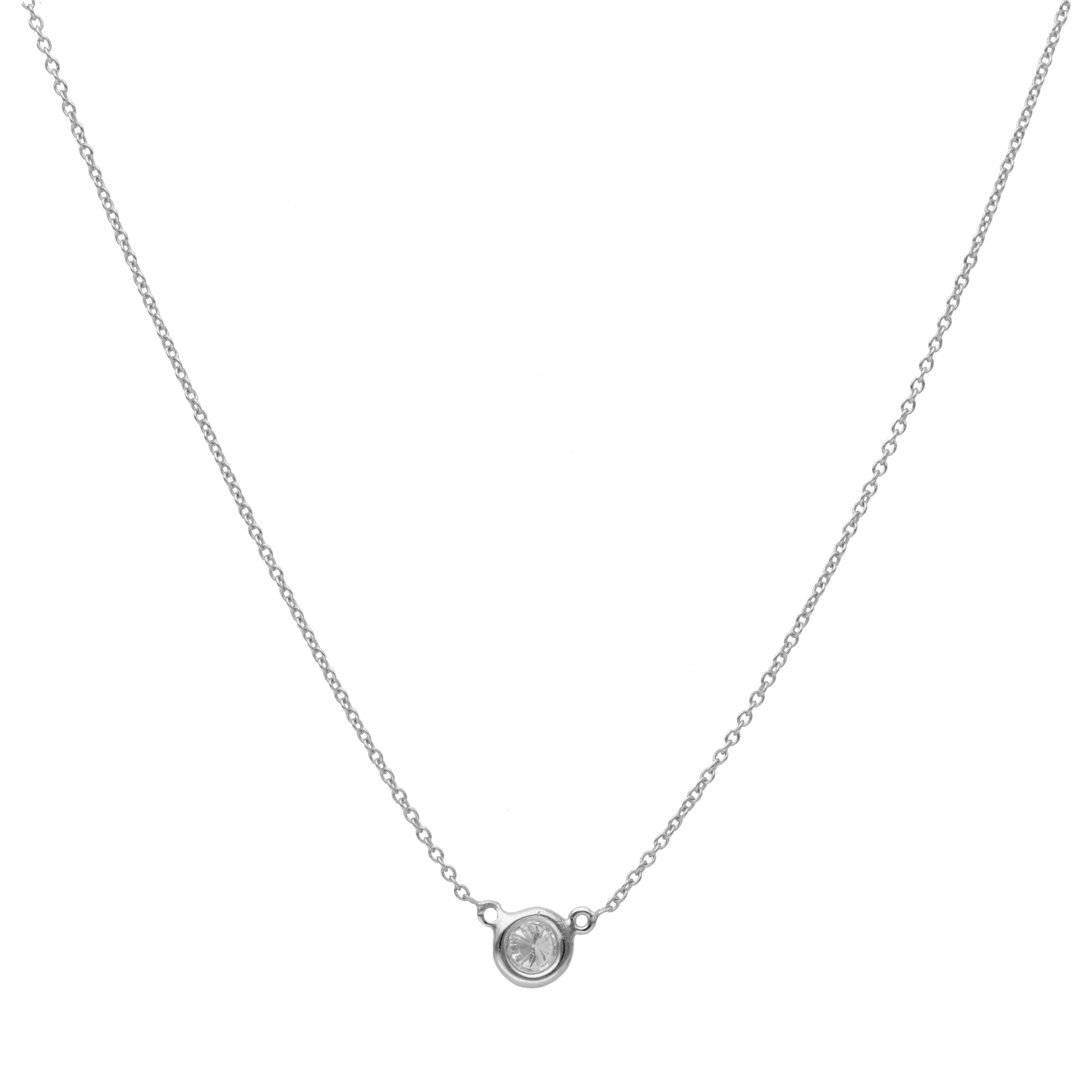 Collar dije 1 brillante 14K