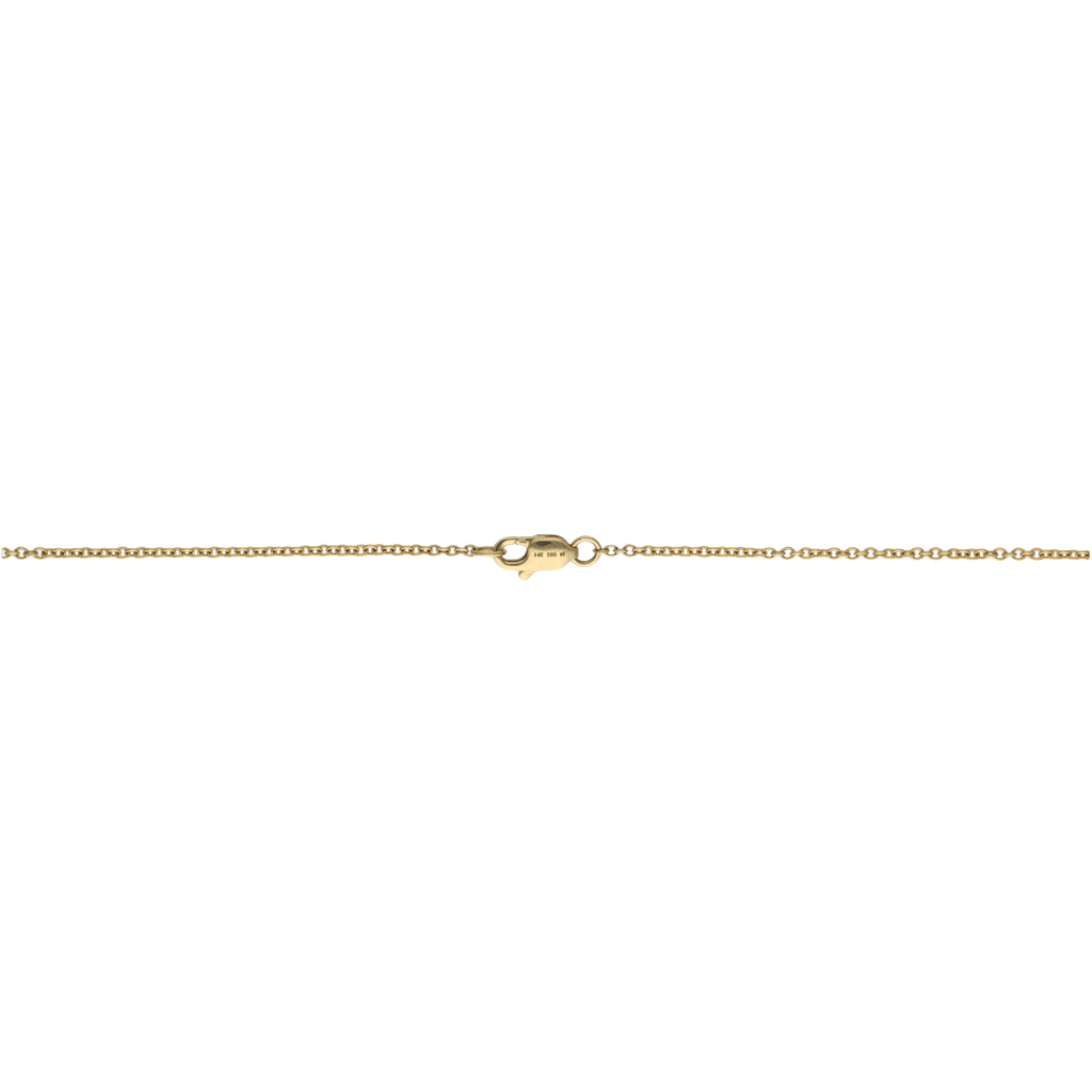 Collar esmeralda 5.25ct y brillantes 14K