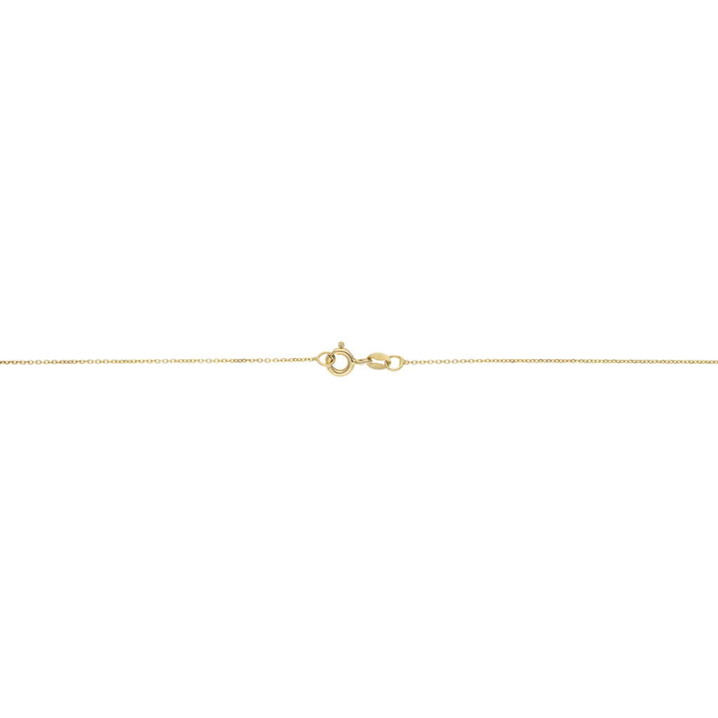 Collar largo tipo rosario perlas 10K