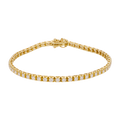 Tennis bracelet brillantes 2.02ct 14K