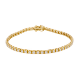 Tennis bracelet brillantes 2.02ct 14K
