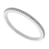 Media churumbela diamantes 0.11ct 14K
