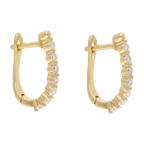 Arracadas brillantes 0.36ct 14K