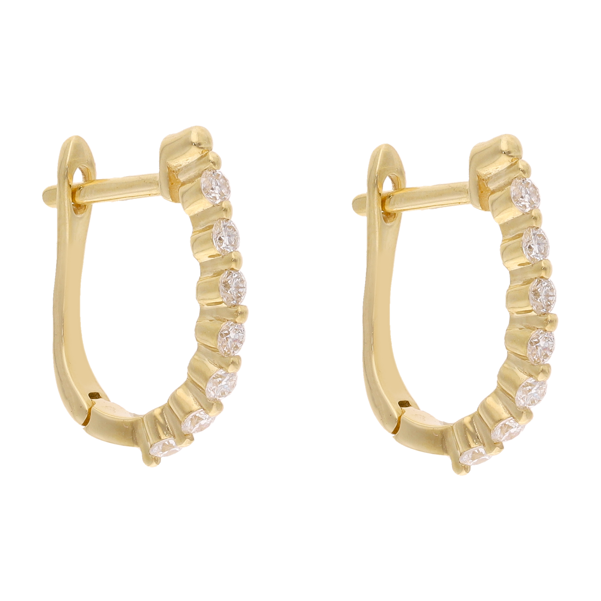 Arracadas brillantes 0.36ct 14K